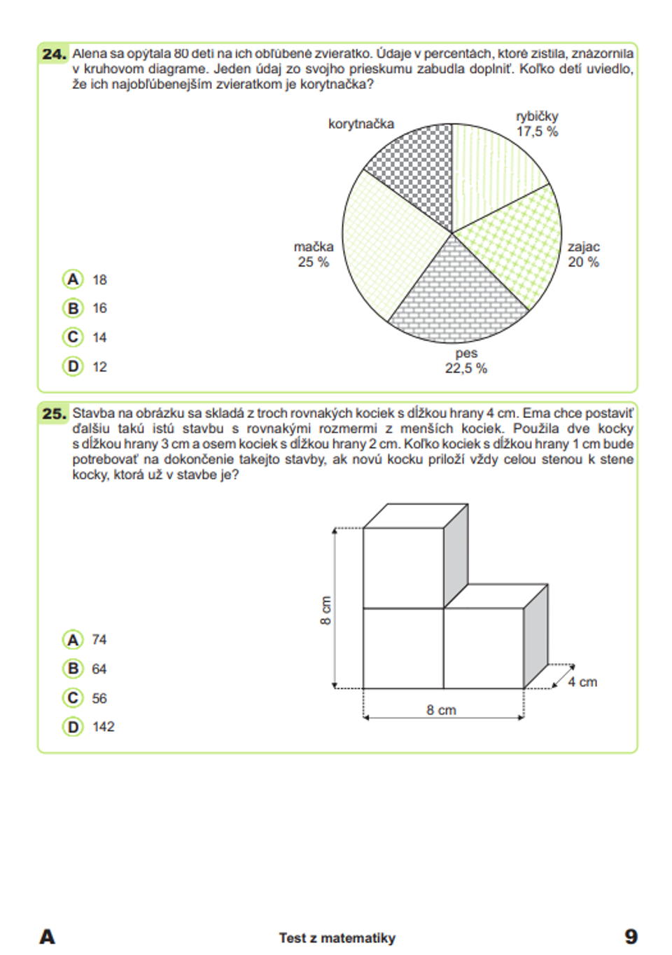 testovanie 9 matematika 9