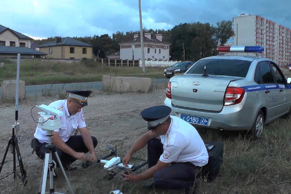 Policajné dróny v Rusku