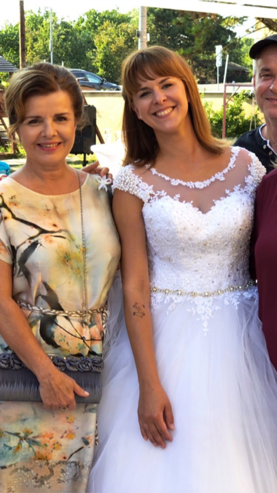 Som mama - Kristína Tormová v svadobných šatách