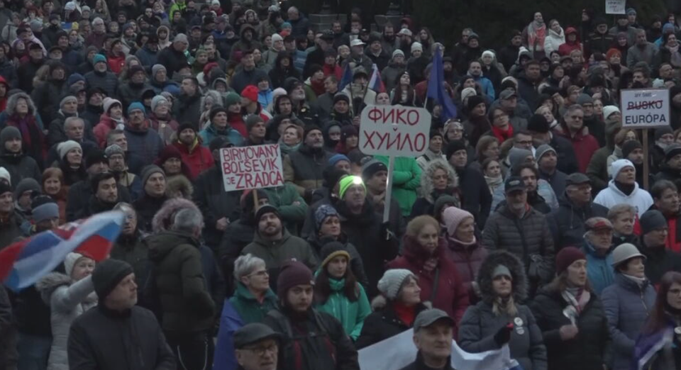 Protest v Prešove