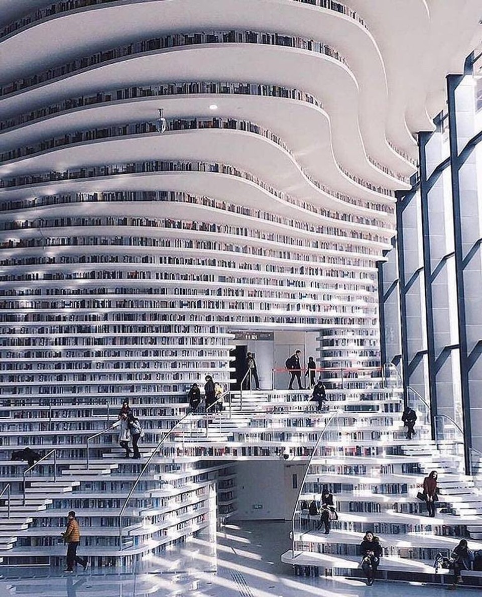Knižnica v Číne