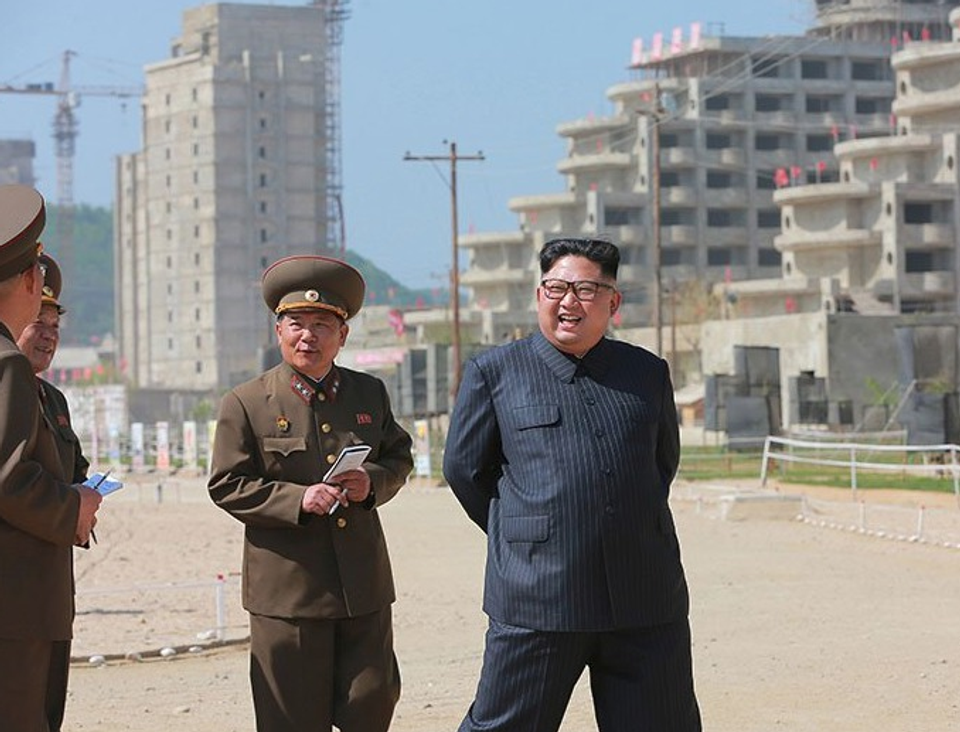 Kim Čong-un na kontrole svojho rezortu