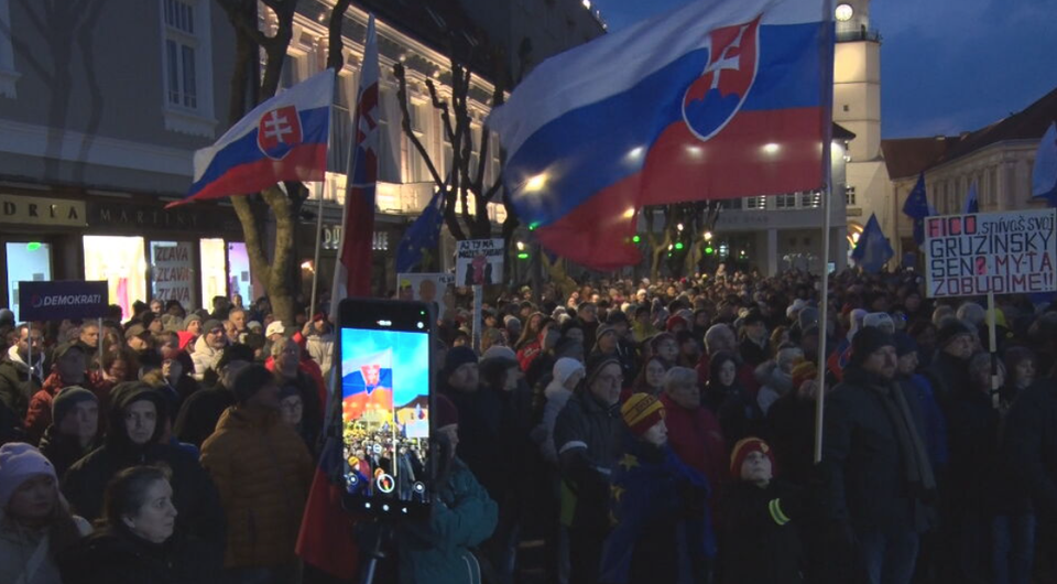 Protest Trenčín