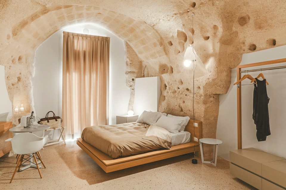 Luxusný hotel v jaskyni