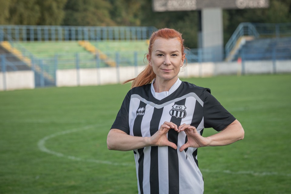 Nový život - Helena Krajčiová ako futbalistka Lucia Pálfyová