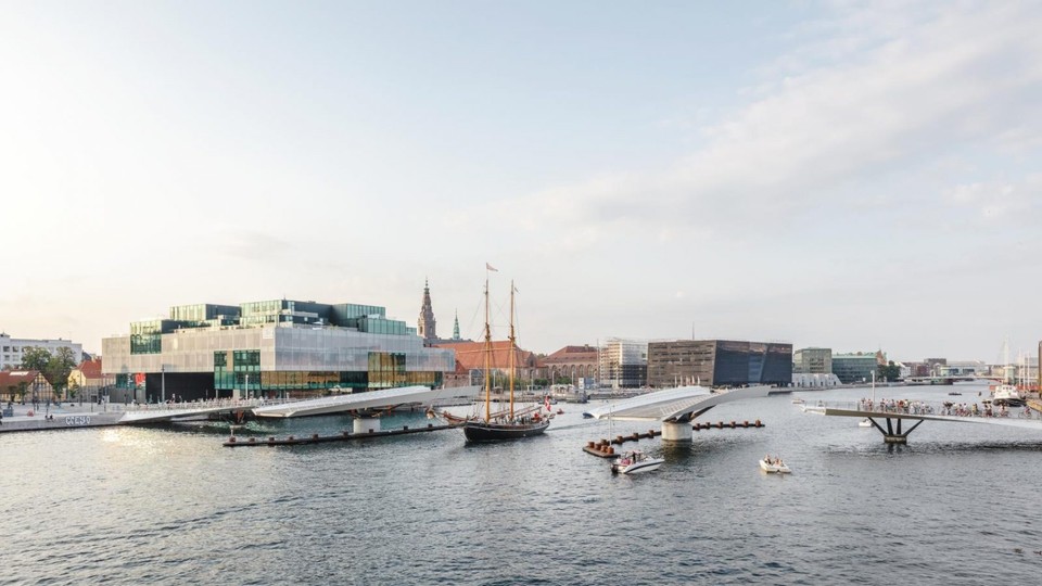 Most pre cyklistov v Kodani 