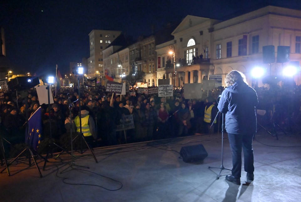 Spomienka na Jána a Martinu v Košiciach