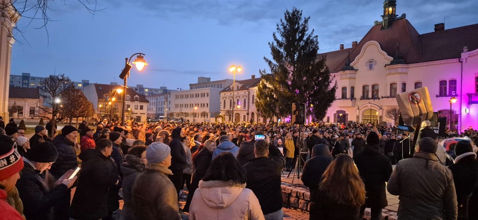 Protest v Topoľčanoch