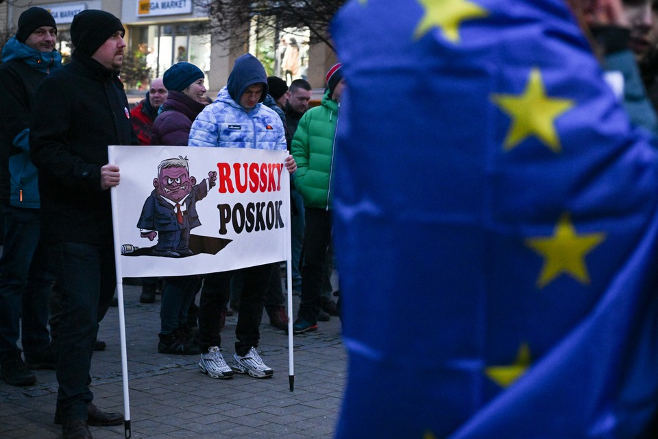 Protest v Novom Meste nad Váhom