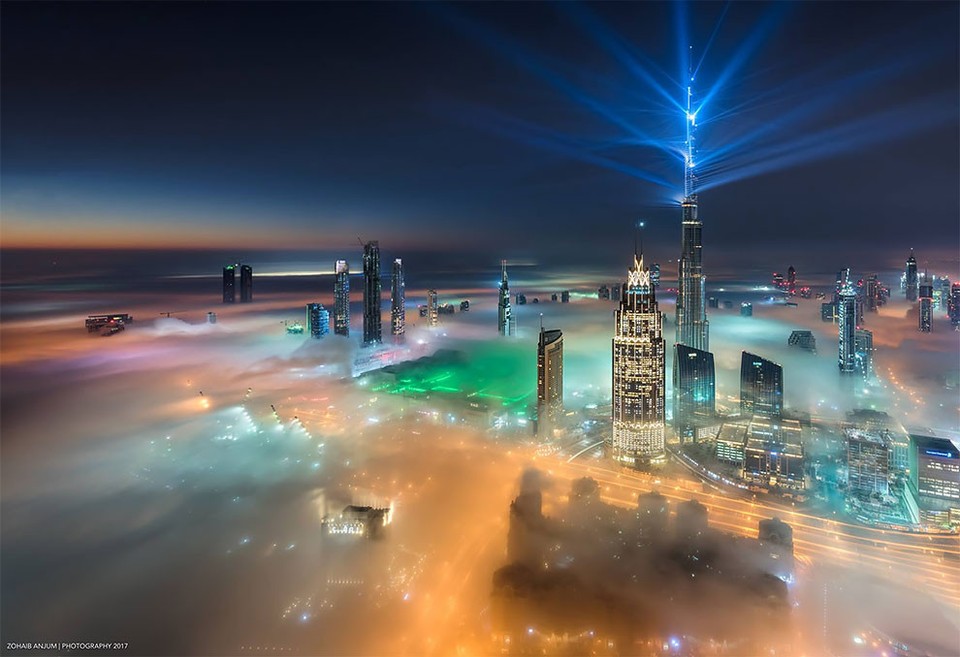 Úžasné fotografie Dubaja