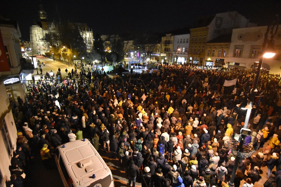 Spomienka na Jána a Martinu v Košiciach