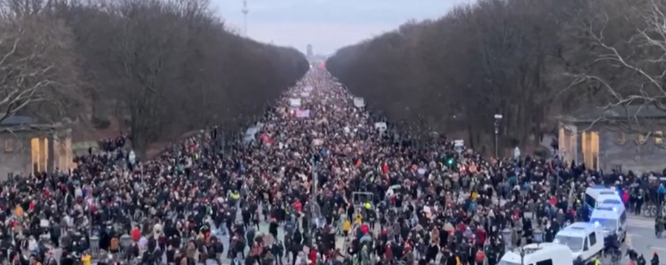 nemecko nepokoje protesty proti afd 1