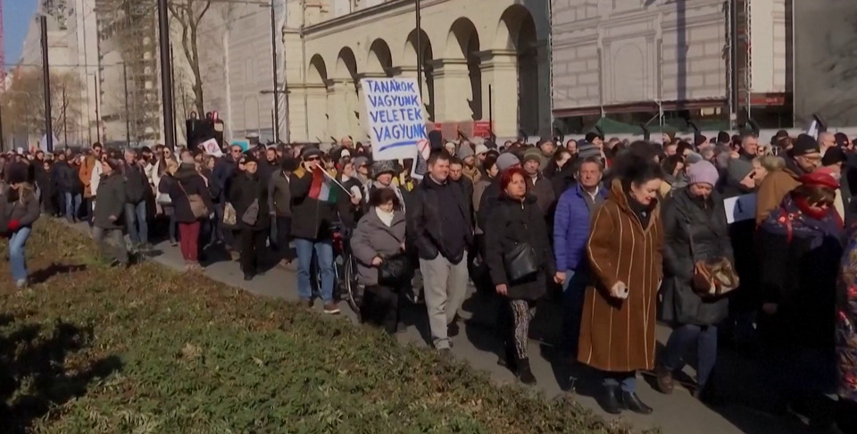 madarsko sudcovia protest 2