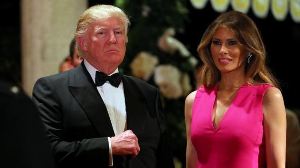 Donald Trump a Melania