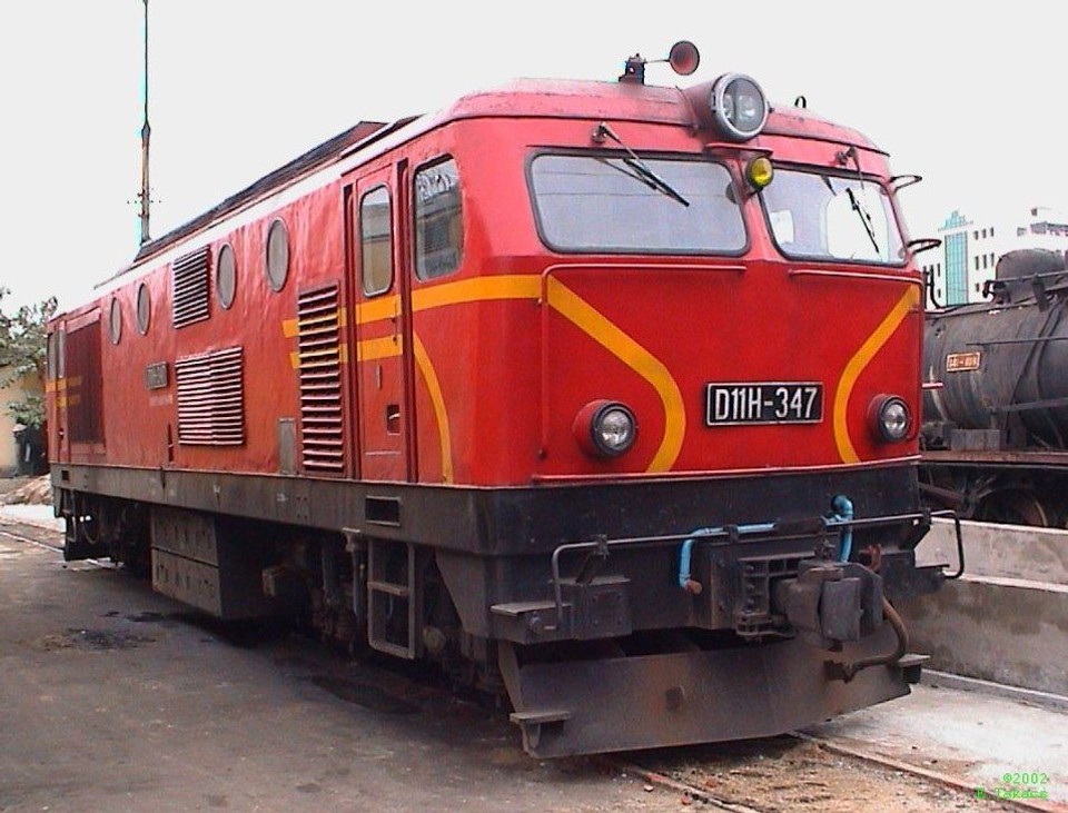 Rumunský diesel D11H chodí hlavne do Saigonu