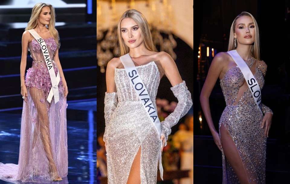 Kinga Puhová na finále Miss Universe 2023