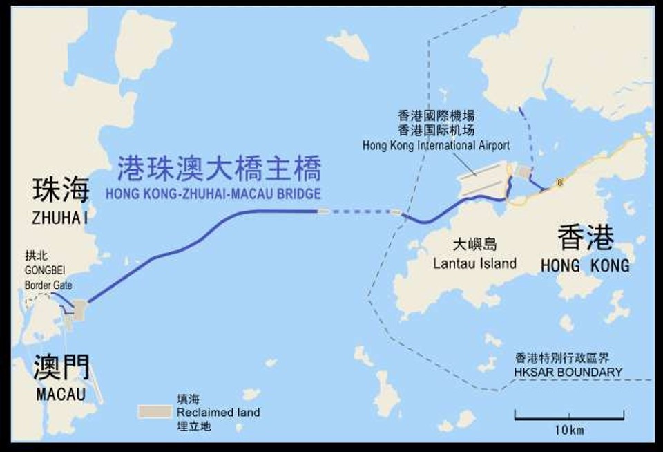 Most Hongkong-Zhuhai-Macao 