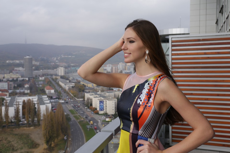 Fitting šiat na Miss World