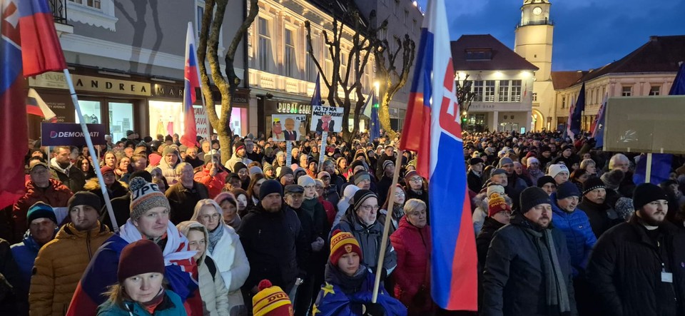 Protest Trenčín