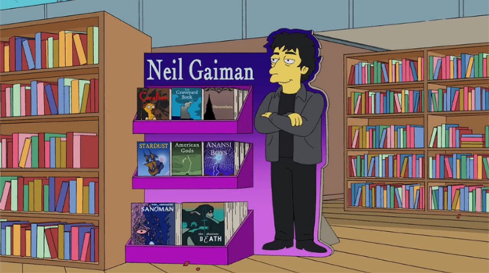 Simpsonovci - Neil Gaiman
