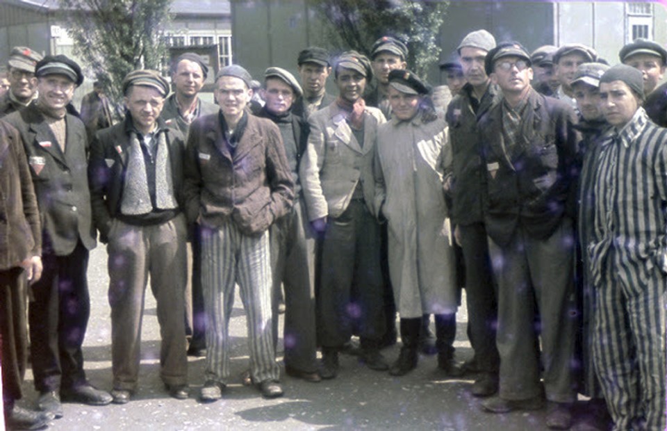 Farebné zábery z prvých nacistických koncentračných táborov
