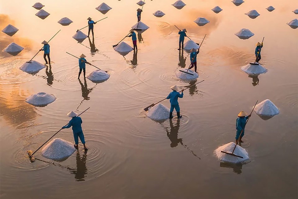 Soľné pole, Vietnam