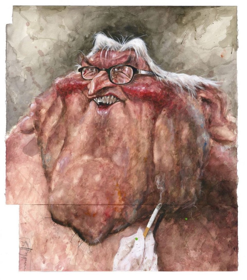 Karikatúra Frank Walter Steinmeier