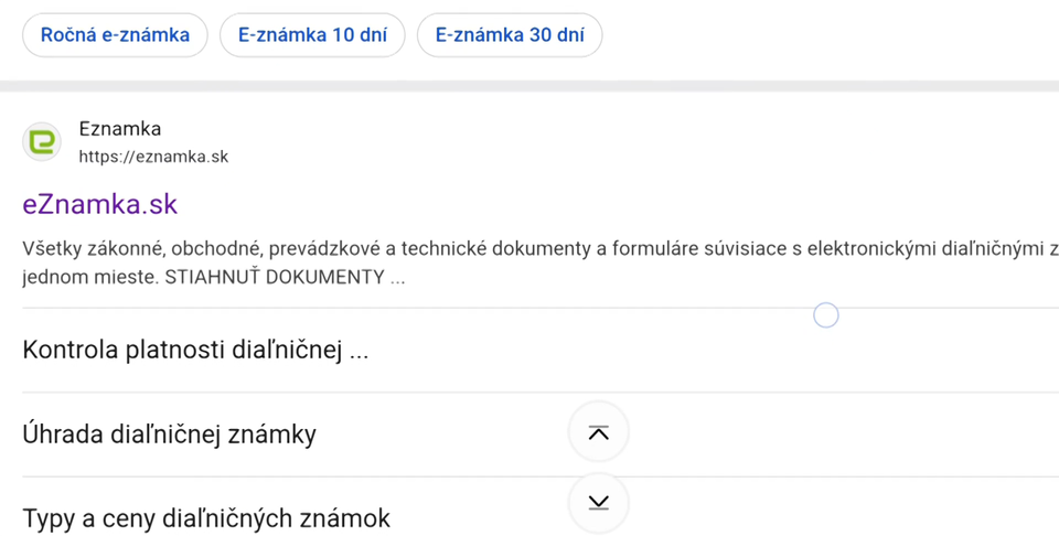 elektronicka dialnicna znamka podvod 3