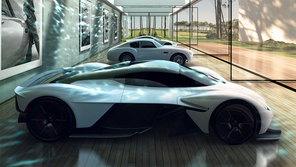 Luxusné garáže Aston Martin 