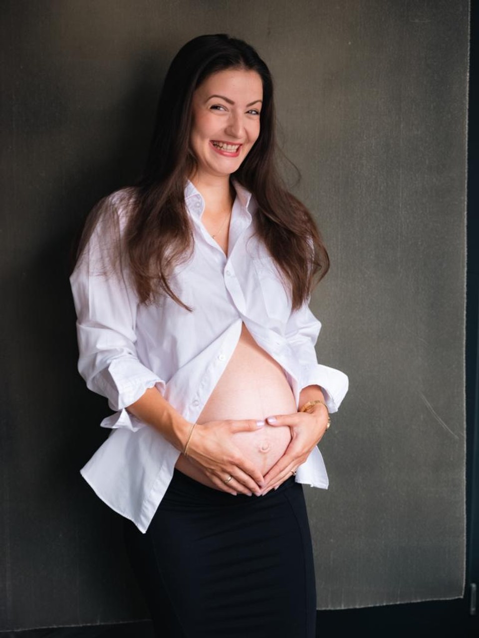 Iveta Fedorová na tehotenských fotkách