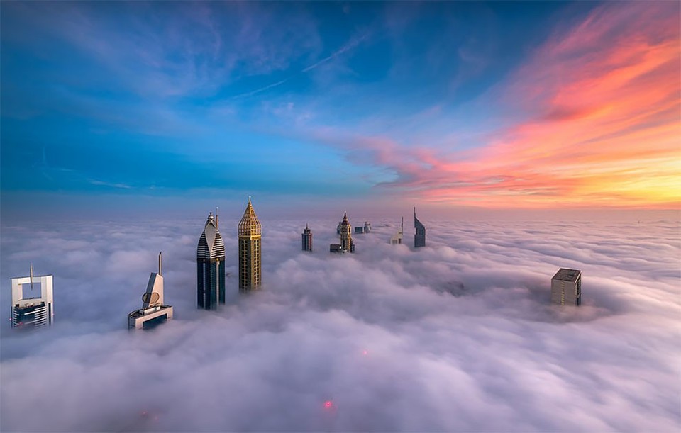 Úžasné fotografie Dubaja