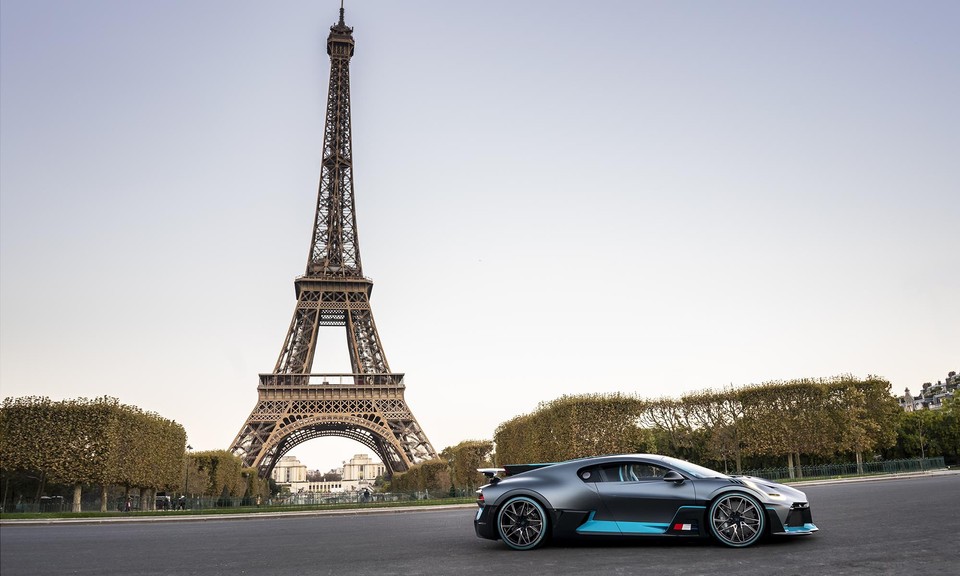 Bugatti Divo v Paríži