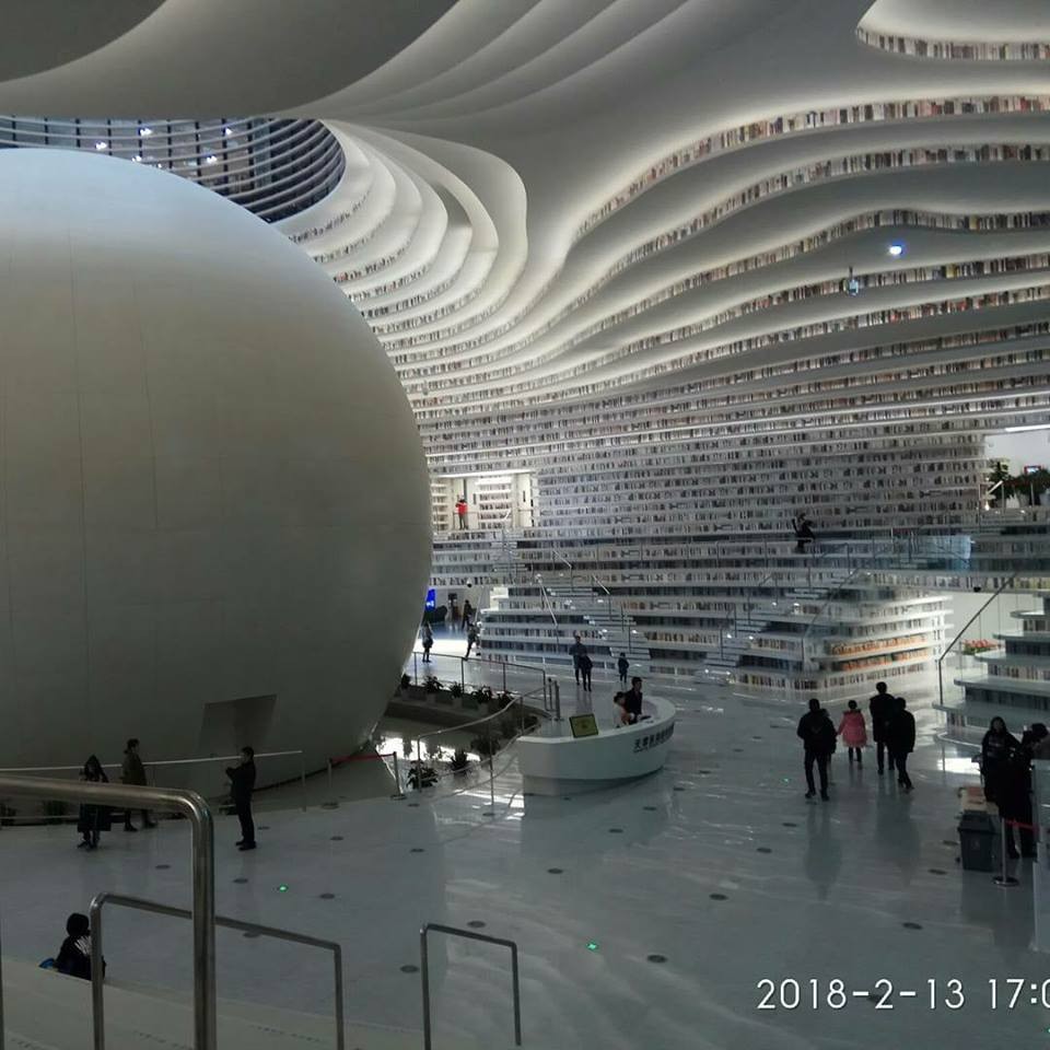 Knižnica v Číne