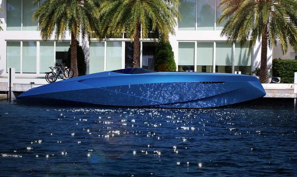 Motorový čln Lamborghini A43