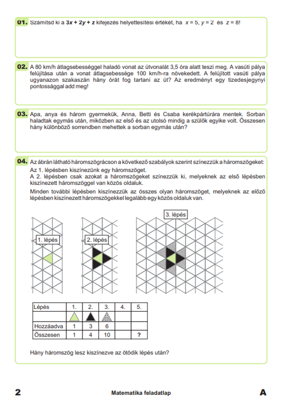 testovanie 9 matematika po madarsky 1