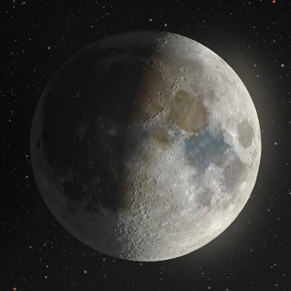 Detailná fotografia Mesiaca 