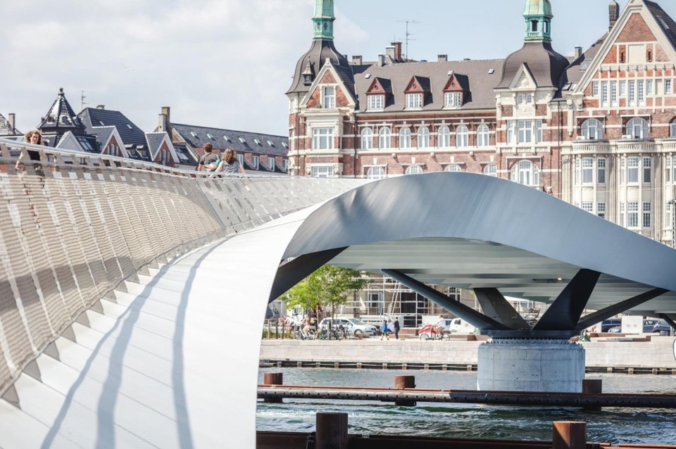 Most pre cyklistov v Kodani