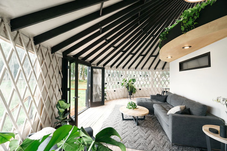 Moderné bývanie v jurte