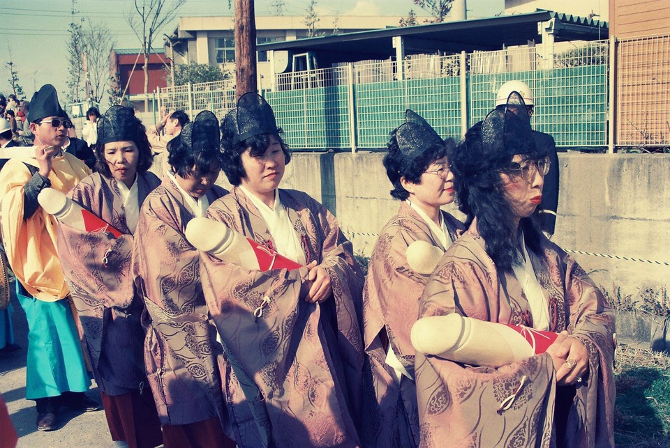 Festival penisov v japonskom Honen Macuri