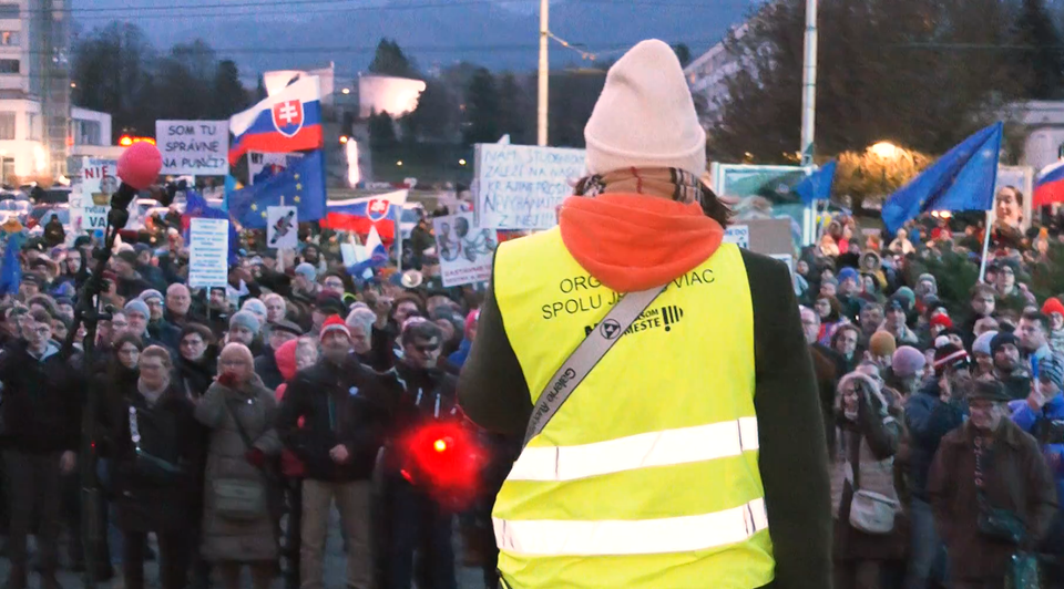 protesty slovensko il januar 8