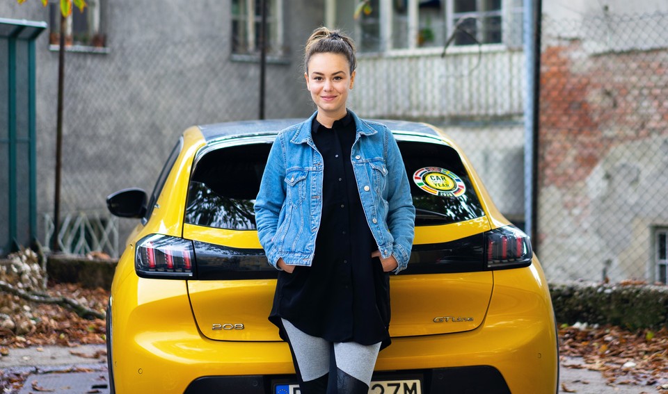 Dominika Kavaschová a Peugeot