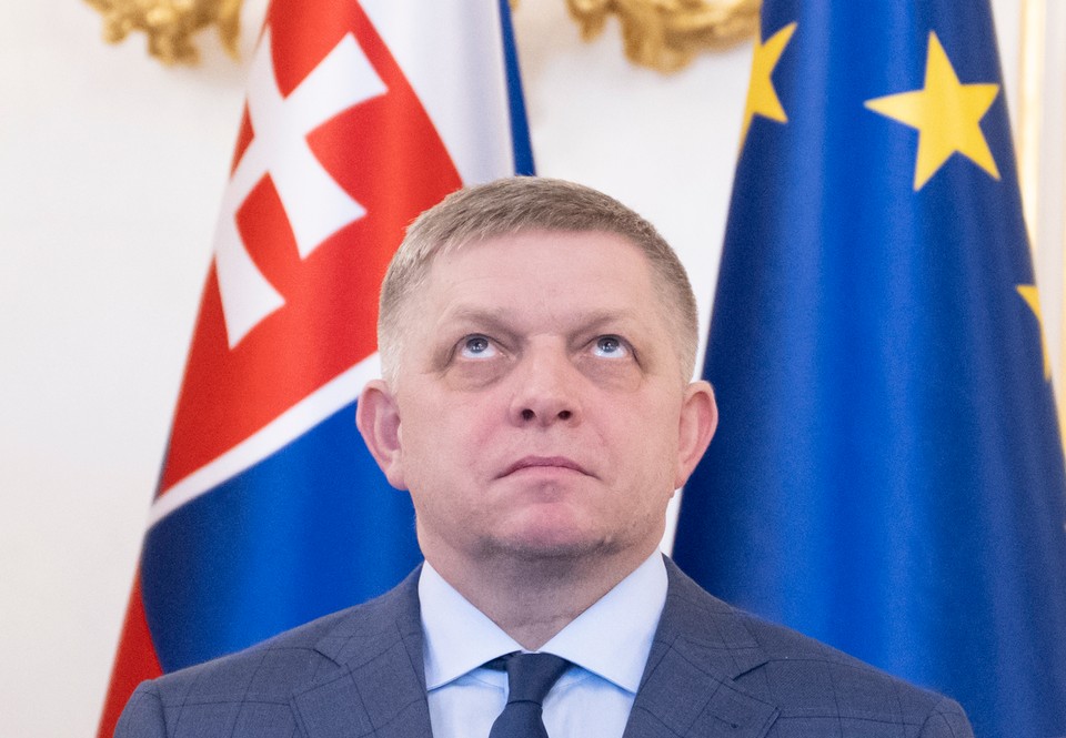 Na snímke premiér Robert Fico