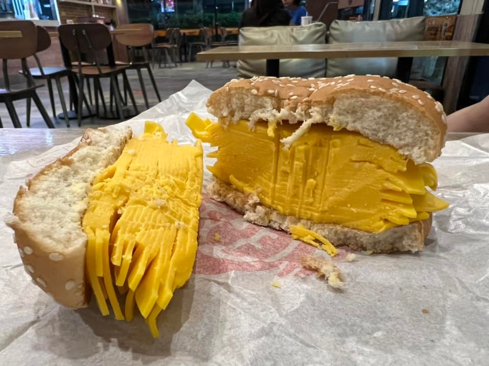 Real Cheese Burger