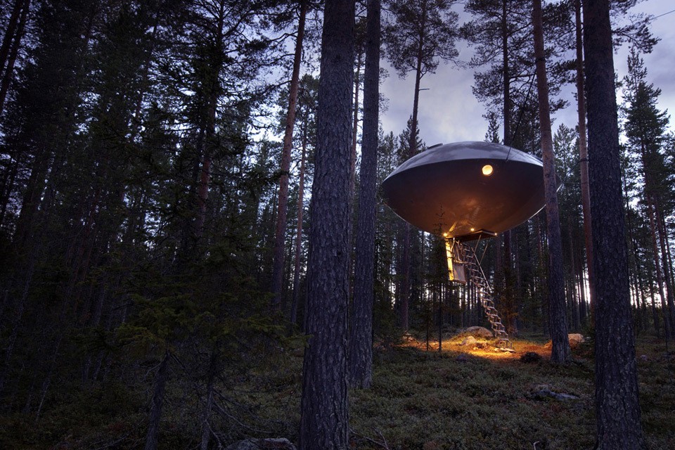 Stromový hotel vo Švédsku