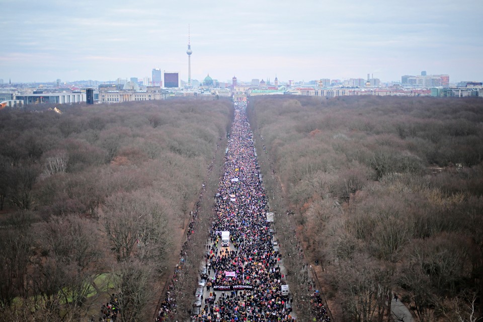 nemecko nepokoje protesty proti afd 5