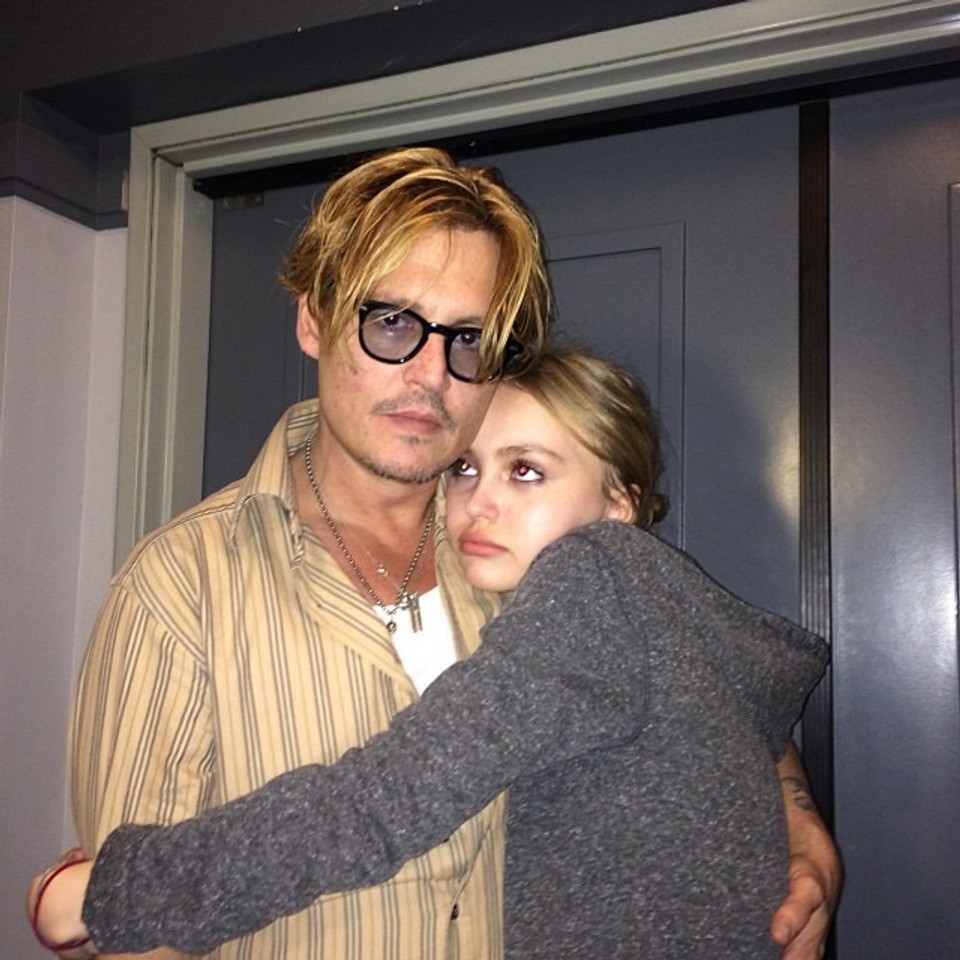 Lilly Rose Depp a Johnny Depp