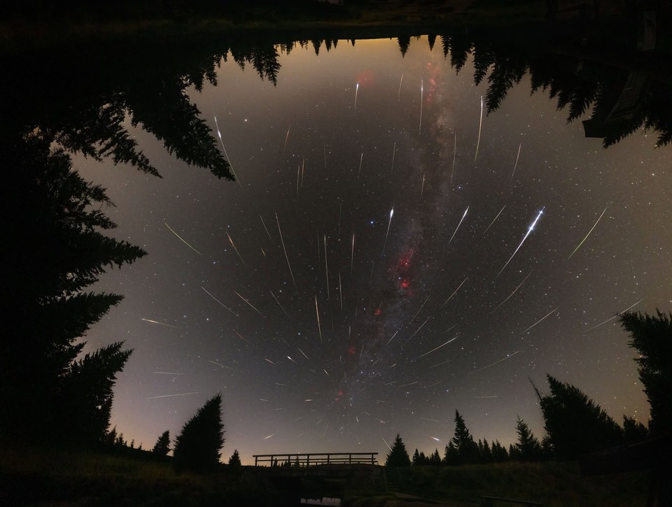 Fotka osemnásťročného Čecha zaujala NASA. Perzeidy skladal päť nocí