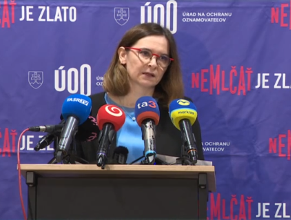 Koalícia nedovolila Dlugošovej na výbore hovoriť o zrušení Úradu na ochranu oznamovateľov