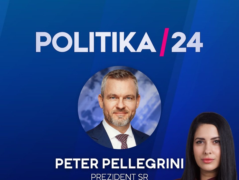 Pozvanie do relácie Politika 24 prijal prezident Peter Pellegrini