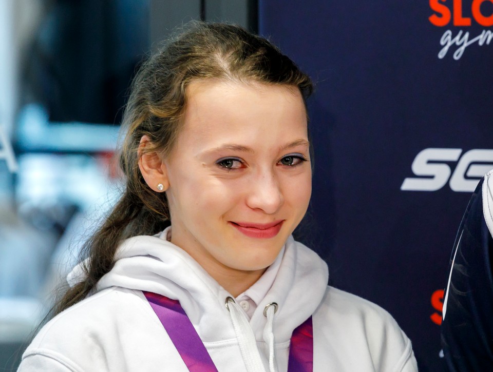 Gymnastka PILIAROVÁ štvrtá v Európe